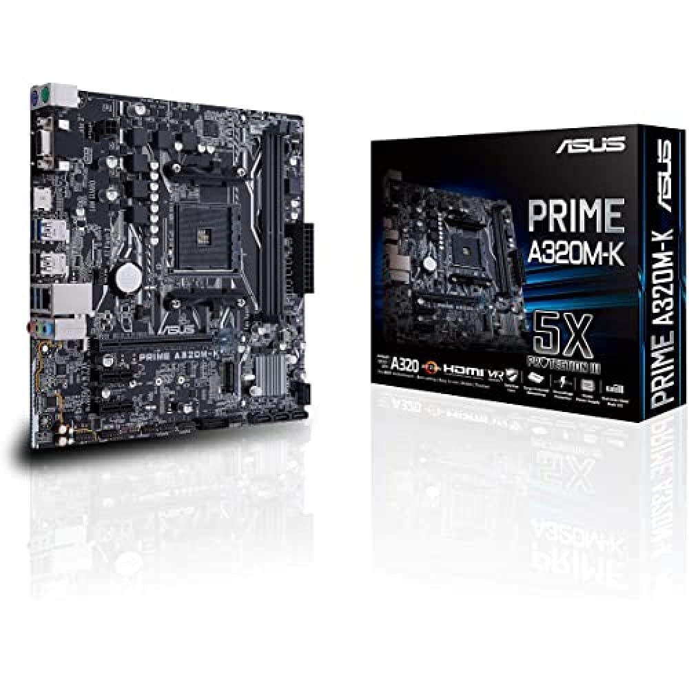 ASUS Prime A320M-K AMD AM4 microATX Motherboard - Computer Store